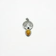 thumbnail image 1 of Zhuge Colgante de collar, hecho a mano para collares de hombres y mujeres, colgante en forma de gota de árbol de la vida (amarillo), 1 of 5