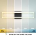thumbnail image 4 of Artika Dover LED Bathroom Vanity Light Matte Black, 4 of 8
