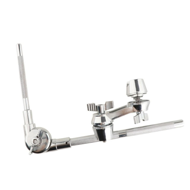 Ruiboury Drum Stand Clamp Metal Drum Clamp Holder Multifunctional Compatibility For Every Drummer Performance And Silver M