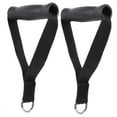 thumbnail image 2 of GOOHOCHY  2 Pcs Fitness Handle Gym Straps Weight Lifting Man Work Black, 2 of 6