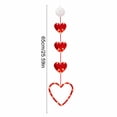 thumbnail image 2 of LED Day Curtain Lights, Usavan Romantic Heart Suction Cup LED String Lights, Waterproof Battery Operated Party Decoration for Wedding Room Window Wall, 2 of 6