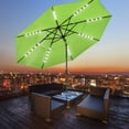 thumbnail image 1 of Yescom 11 Ft 3 Tier Patio Umbrella with Solar LED Crank Tilt Button Home Pool, 1 of 11