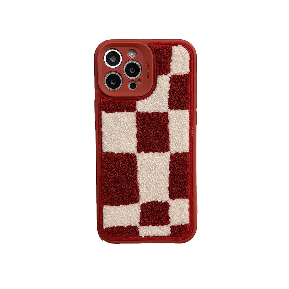 Ranipobo For Iphone Xr Case 6 1 Stitching Cute Embroidery Design Protective Shockproof Phone Case Walmart Com