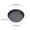 black D, variant on 12-Inch Round Shallow Carbon Steel Pizza Pan with Non-Stick Coating for Baking Cakes and Small Pizzas