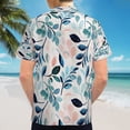 thumbnail image 6 of High Quality Hawaiian Shirts for Men Short Sleeve Aloha Beach Shirt Floral Summer Casual Button Down Shirts Blouses ZMX9X7, 6 of 7
