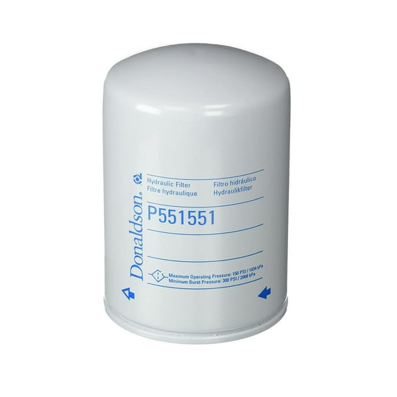 Donaldson P551551 Hydraulic Filter, Spin-On (Pack of 3)