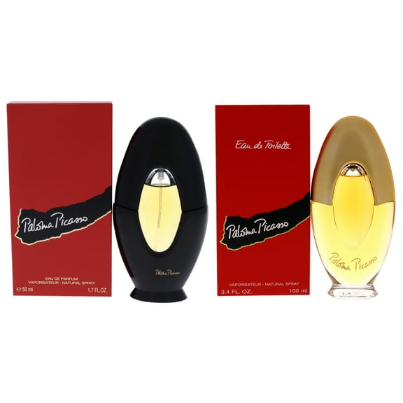 Paloma Picasso Paloma Picasso 2 Pc Kit - 3.4oz EDT Spray, 1.7oz EDP Spray