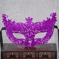 thumbnail image 4 of BYHONG Carnival Masquerade Mardi Gras Party Festival Party Hot Pink One Size, 4 of 5