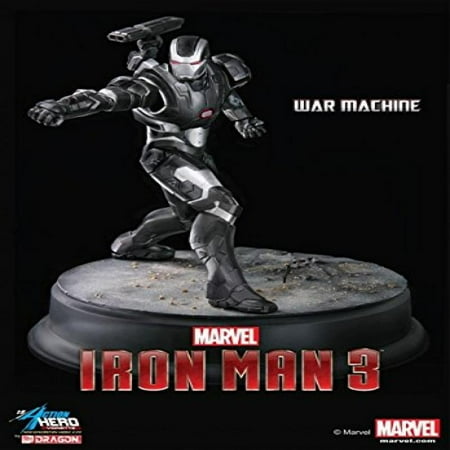Dragon Models Iron Man 3 War Machine Action Hero Vignette Statue 19 Scale