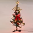 thumbnail image 7 of Small Christmas Tree with Lights, Mini Desktop Decoration Tree for Home Office Shopping Bar, 7 of 7