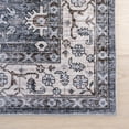 thumbnail image 5 of nuLOOM Rania SplashGuard Medallion Machine Washable Area Rug, 5' x 8', Rania Grey, 5 of 11