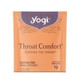 Yogi Tea Throat Comfort, Organic Herbal Tea, Wellness Tea Bags, 4 Boxes of 16