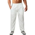thumbnail image 1 of SHIXIAOO Men's Spring and Summer Pinstripe and Casual Sports Pants, 1 of 7