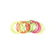 thumbnail image 1 of Jumpingount 100 piezas de bandas para el cabello colores fluorescentes AP008886-04B, 1 of 6