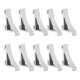 thumbnail image 2 of Refrigerator Shelf Clips 10pcs Adjustable Durable Aluminum Organizer Hooks for Freezer Cooler Support, 2 of 2