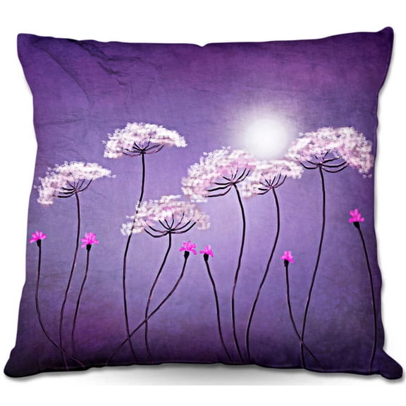 DiaNoche Designs Throw Pillows from Artist Tara Viswanathan - Moondance