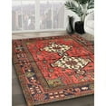 thumbnail image 3 of Ahgly Company Machine Washable Indoor Rectangle Traditional Rust Pink Area Rugs, 5' x 8', 3 of 7