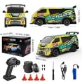 thumbnail image 6 of Gearvibe RC Drift Car JDM 1:24 Scale LED Lights Drift Tire Kit USB Rechargeable Battery, 6 of 7