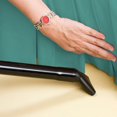 thumbnail image 3 of Impressions Maida Solid Microfiber Wrinkle-Resistant Bedskirt, 3 of 3