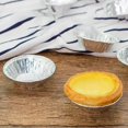 thumbnail image 3 of Cookware sets cookie muffin egg tart fresh disposable good baking mold tin foil cake cup 100pc (HTOOQ), 3 of 4