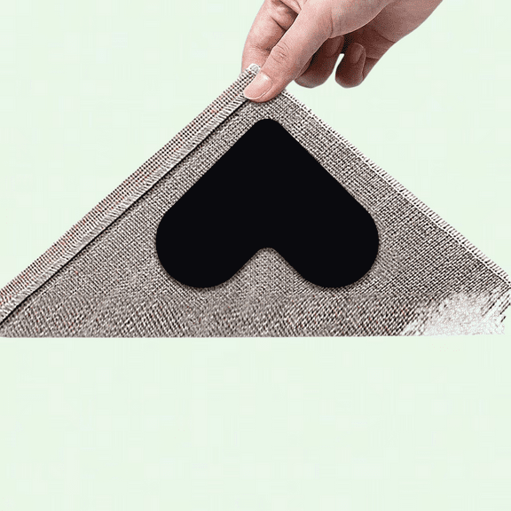 24Pcs Rug Grippers, Non-Slip Double Sided Rug Pads for Hardwood Floors