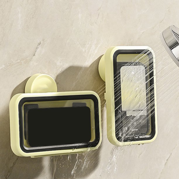 Funda de teléfono de ducha impermeable para baño | Soporte para teléfono celular montado en la pared sin taladro | Pantalla táctil | Se adapta a teléfonos inteligentes de 4 a 7 pulgadas | Rotación
