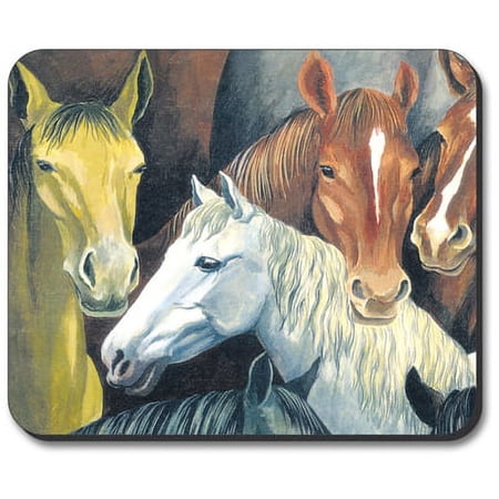 Art Plates Mouse Pad - Horses price history on PriceWatchPro