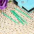 thumbnail image 3 of Eyelash Glue Cleaning Stick, 4 Colors 100PCS/Bag Plastic Eyelash Extension Cleaning Brushes(Green), 3 of 3
