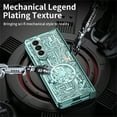 thumbnail image 7 of ELEHOLD Rugged Case for Samsung Galaxy Z Fold 5,7.6 inch,Hinge Protection with Built-in Screen Protector Full Body Shockproof Plating Armor Case Cover for Samsung Galaxy Z Fold 5,Green, 7 of 7