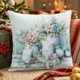 thumbnail image 1 of Christmas Pillow Cover Holiday Decoration Polyester Cushion Case for Sofa Bed Living Room Seasonal Home Decor Throw Pillow Slipcover, 1 of 6