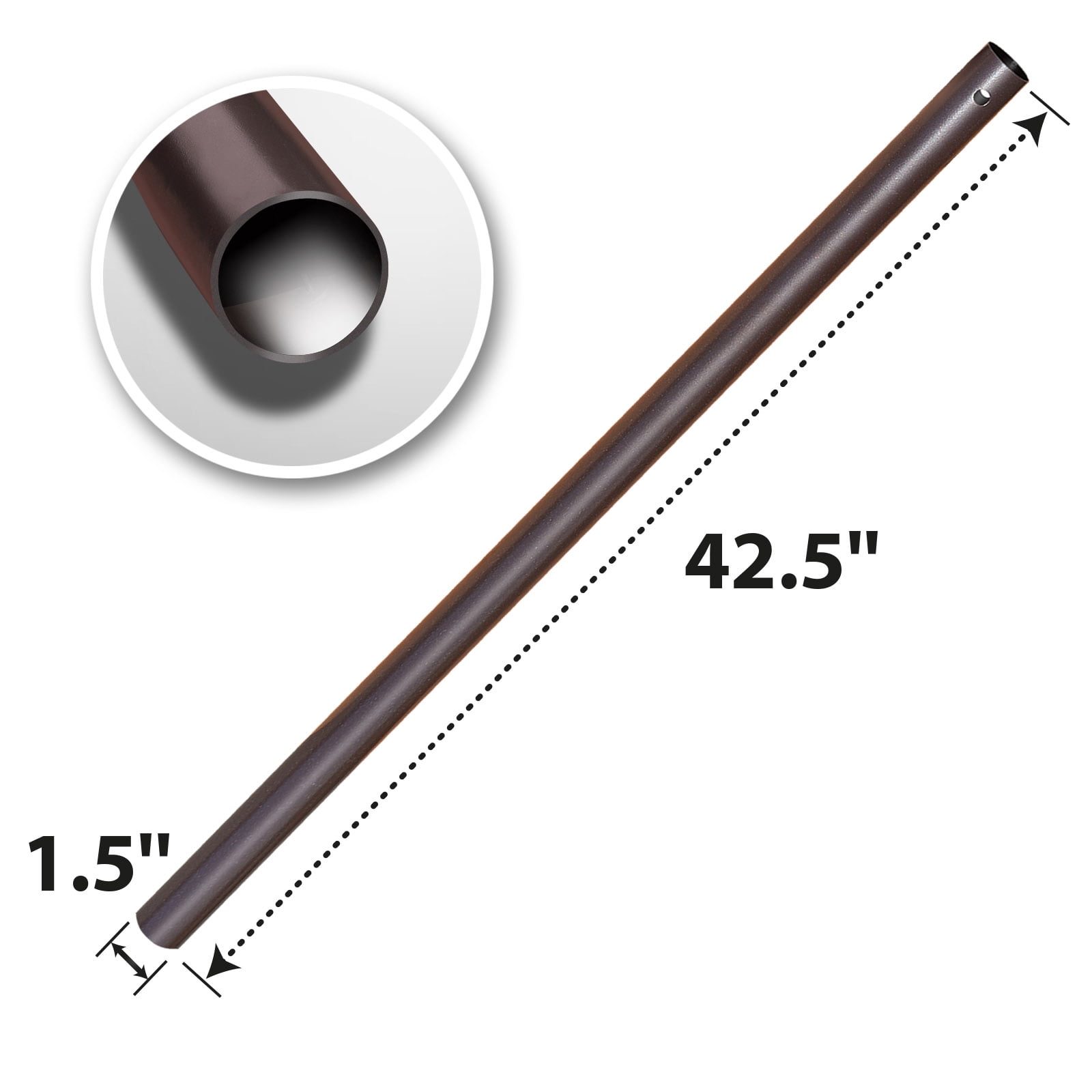 Patio Umbrella Pole Replacement Umbrella Lower Pole without Bullet