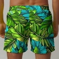 thumbnail image 4 of guisaled Mens Swim Trunks Swimming Trunks for Men Big and Tall Beach Shorts Quick Dry Elastic Waist Board Shorts Fashion Hawaii Printed Swimwear, 4 of 6