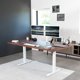 thumbnail image 2 of Escritorio de pie VIVO 180 x 91 cm Electric Memory Dark Walnut, 2 of 9