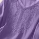 thumbnail image 5 of Blusa vintage de lino bordada para mujer con cuello en V y patchwork - Camisa informal de color liso y estilo chino retro, 5 of 6
