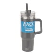 thumbnail image 1 of Termo de Acero Inoxidable EKCO 1 L con Asa y Popote Negro, 1 of 4