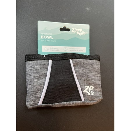 UPC: 0818786015237 | ZippyPaws – Adventure Collapsible Dog Bowl – Travel Convenience – For Pets