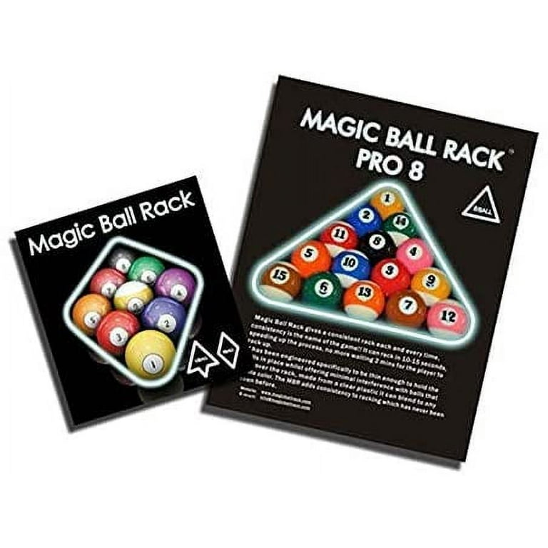 Magic Ball Rack 8, 9, and 10 Ball Combo Pack, Magic Ball Rack Pro
