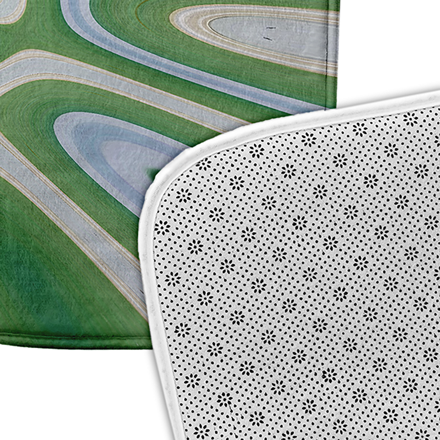 Simply Daisy Froggy Splash Pet Feeding Mat for Dogs and Cats