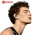 thumbnail image 4 of X30 AI Translator Bluetooth 5.4 Open Ear Earbuds, 130+ Languages, Noise-Cancelling, 55H Playtime, IPX5 Waterproof, LED Touch Screen, 4 of 11