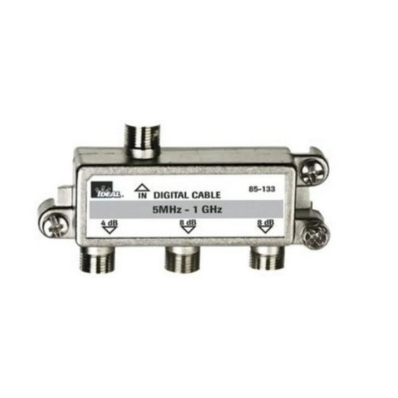 Ideal 85-133 3-Way Digital Cable Splitter, 5-1 GHz