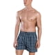 thumbnail image 3 of Jumpingount Ropa interior de hombre Bóxer tejido Pantalones cortos masculinos Suavidad transpirable al tacto Comodidad Ropa de dormir lavable Ropa interior Azul XXXL Jumpingount AP018635-15, 3 of 6