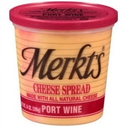 Merkts Port Wine Natural Cheese Cheese Spread, 14 oz