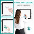 thumbnail image 5 of Dry Erase Board Small Whiteboard Magnetic Plan Board Erasable Monthly Planner Useful Schedule Board Double-Sided,16" X 12" ,Wall Hanging Calendar Board for Home, Office, Kitchen, Black Frame, 5 of 8