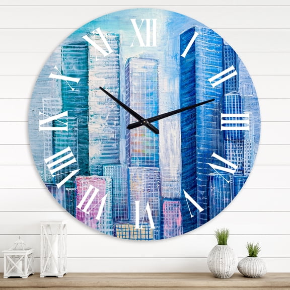 Designart 1 in Quartz Modern/Contemporary Wall Clock