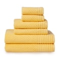 thumbnail image 3 of Martha Stewart Everyday Texture Towel 6 Piece Set - New Yellow, 3 of 5