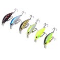 thumbnail image 5 of 6Pcs Artificial Minnow Fishing Bait Slow Sinking Fishing Lures for Bass Freshwater 6 Colors 2g, 5 of 5