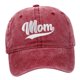 thumbnail image 5 of Gorra de béisbol bordada para mamá, regalo para el Día de la Madre, gorra deportiva, gorra para el sol, gorra de hip hop, gorra para el sol Rojo, 5 of 9