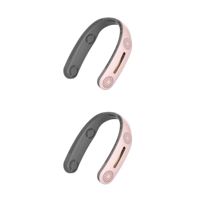 Greeniant Ventilador de cuello portátil con 4 motores de accionamiento: manténgase fresco en todas partes Vaya cómodo de usar Ajuste Type1 NO1