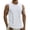 White, variant on Men's Tank Tops Sleeveless Shirts for Men Gym Workout Athletic Summer Muscle Tank Top White Size 2XL