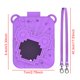 thumbnail image 5 of Cubierta Caja Silicona Con Cordón para El Juguete Interactivo Bitzee () Purple, 5 of 9